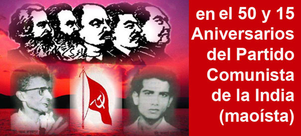 Aniversario del Partido Comunista de la Inida (maoísta)