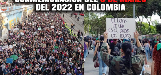 Conmemoración del 8 de Marzo del 2022 en Colombia