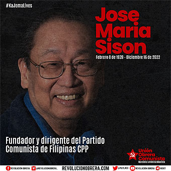 ¡Honor y gloria al camarada Jose Maria Sison!