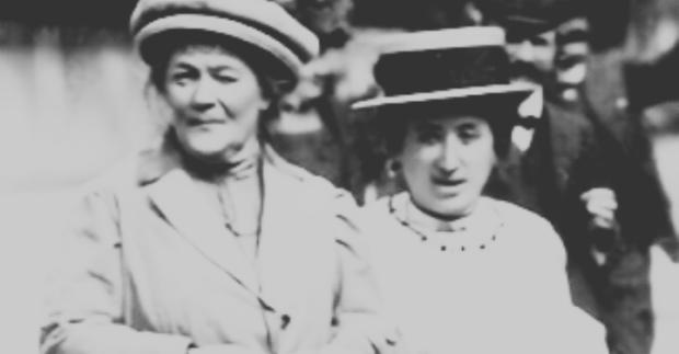 Rosa Luxemburg y Clara Zetkin