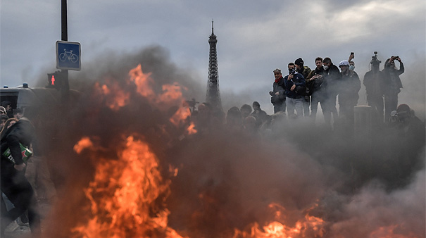Disturbios del 16 de marzo: Francia en llamas