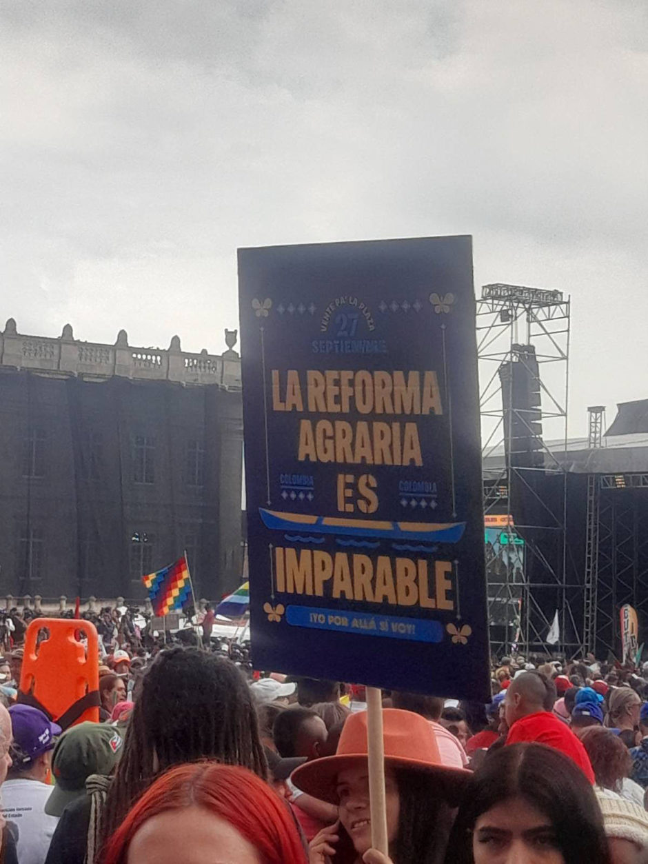 Reporte de la jornada del 27S en Bogotá 2