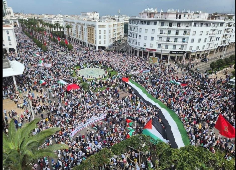 Grandes demostraciones en todo el mundo por el pueblo palestino contra Israel y el imperialismo 62