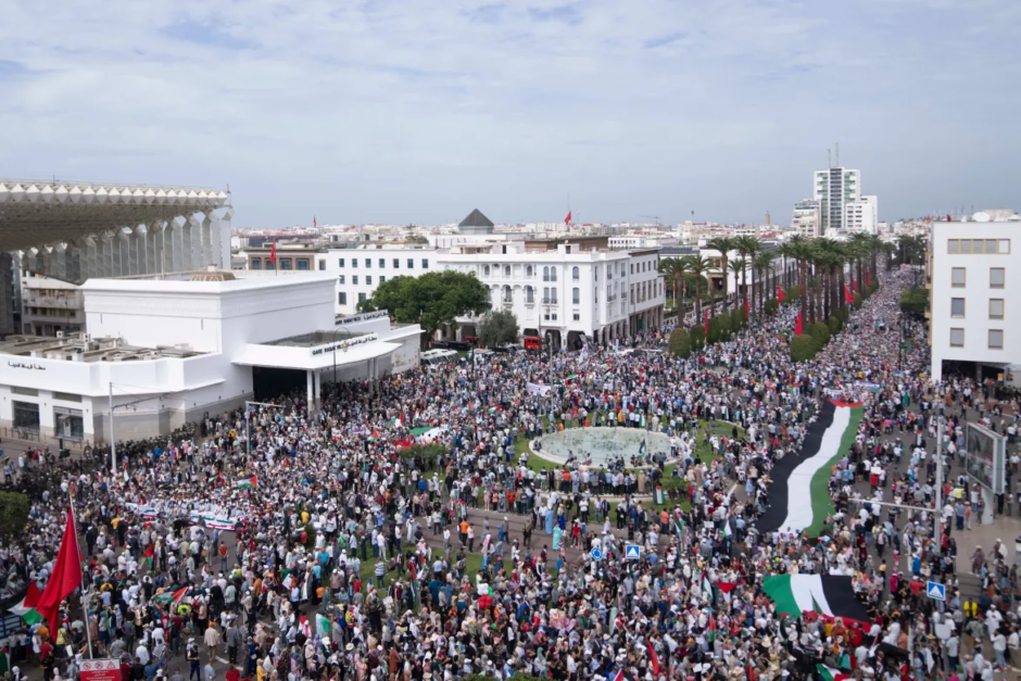 Grandes demostraciones en todo el mundo por el pueblo palestino contra Israel y el imperialismo 63