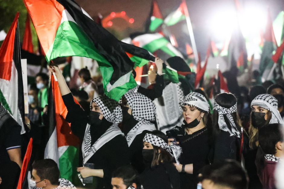 Grandes demostraciones en todo el mundo por el pueblo palestino contra Israel y el imperialismo 11