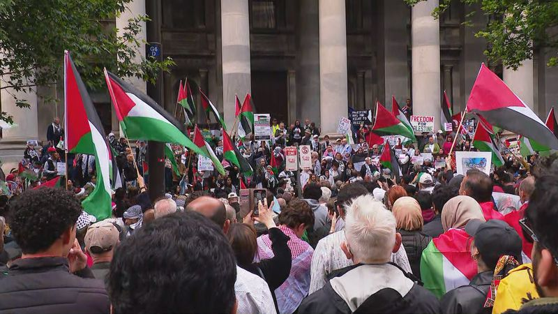Grandes demostraciones en todo el mundo por el pueblo palestino contra Israel y el imperialismo