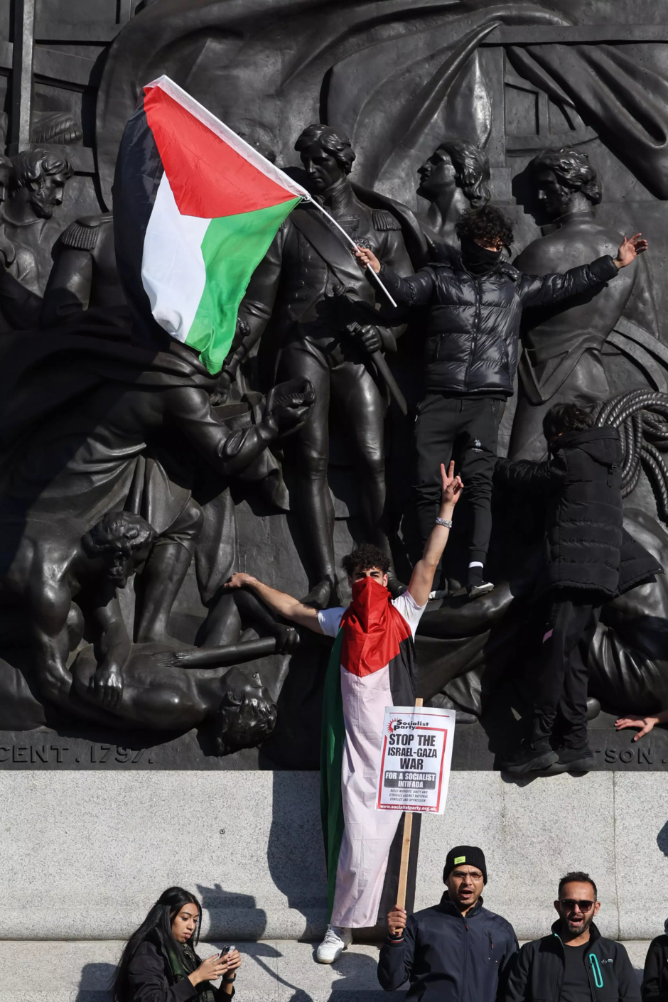 Grandes demostraciones en todo el mundo por el pueblo palestino contra Israel y el imperialismo 4