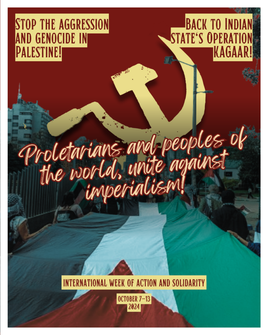 Cartel internacional - semana de acción y solidaridad con Palestina 2