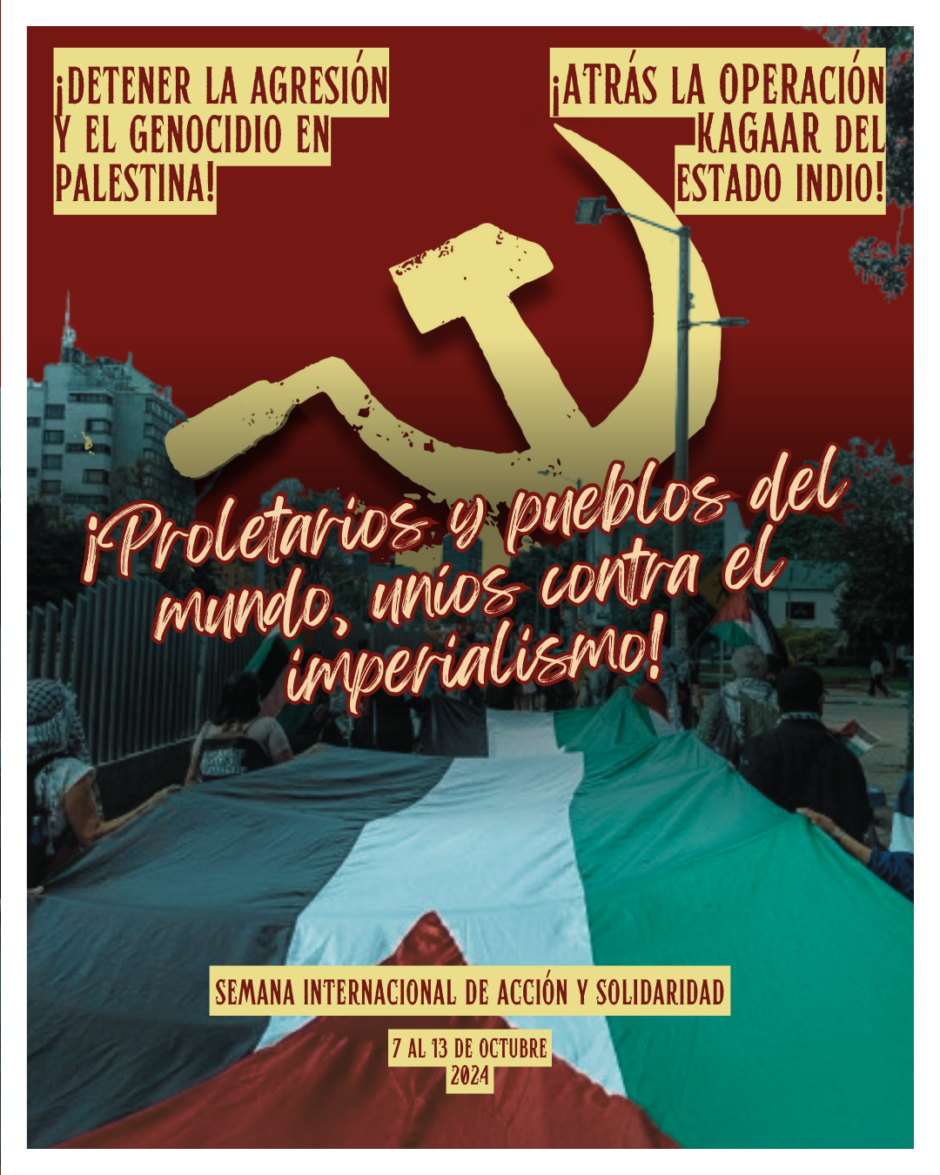 Cartel internacional - semana de acción y solidaridad con Palestina 1