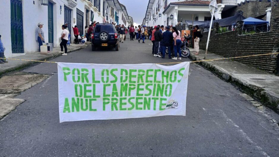 Las Comunidades campesinas en el Cauca son ejemplo de organización y lucha 1