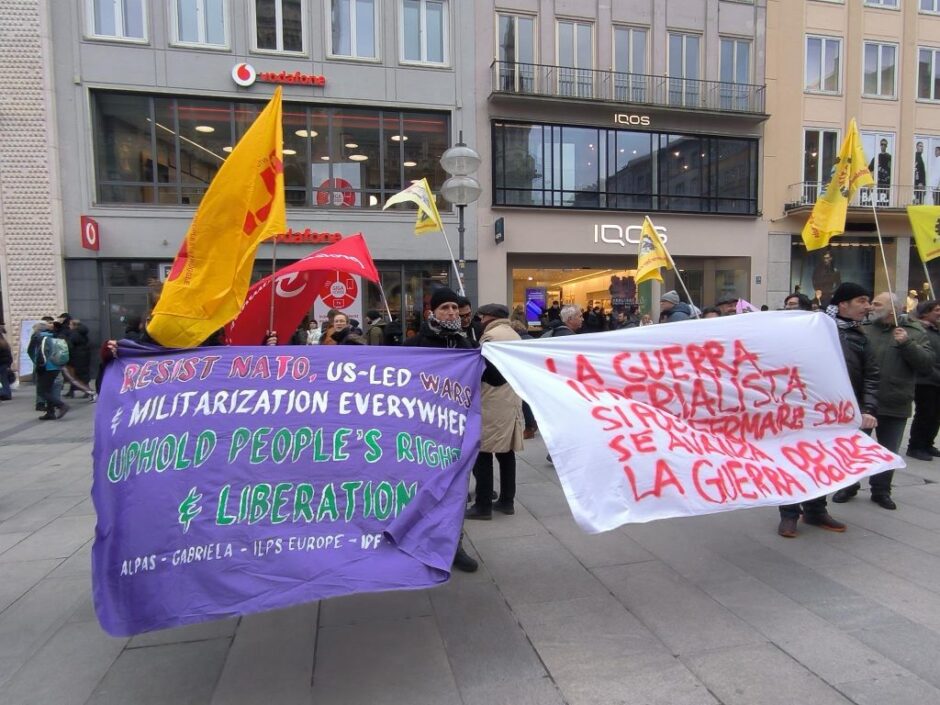 En imágenes: Demostración contra la Cumbre de Seguridad de la OTAN en Munich 1