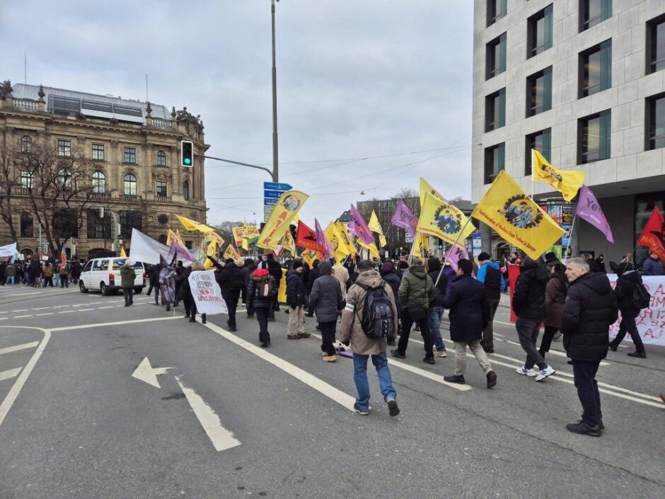 En imágenes: Demostración contra la Cumbre de Seguridad de la OTAN en Munich 9