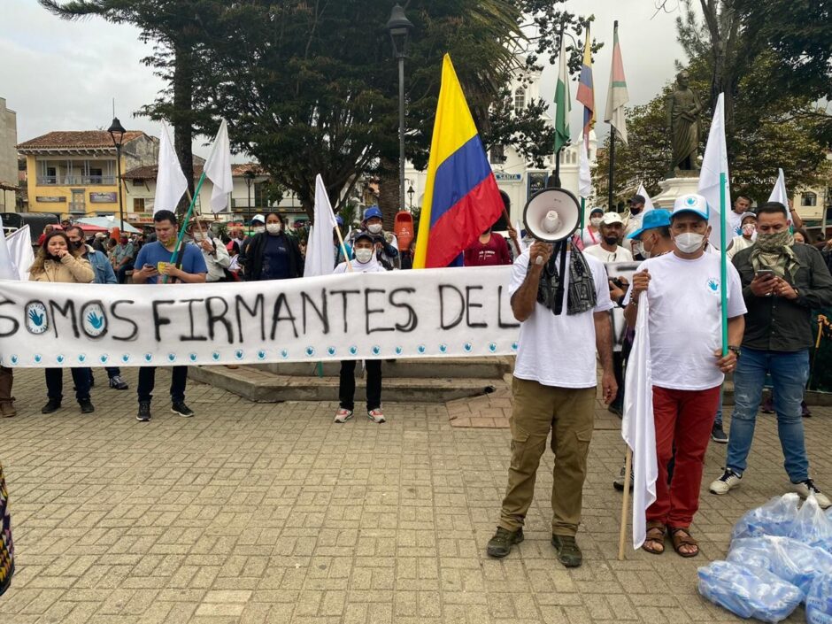 ¡No más firmantes del acuerdo de paz de las ex FARC-EP asesinados! 1