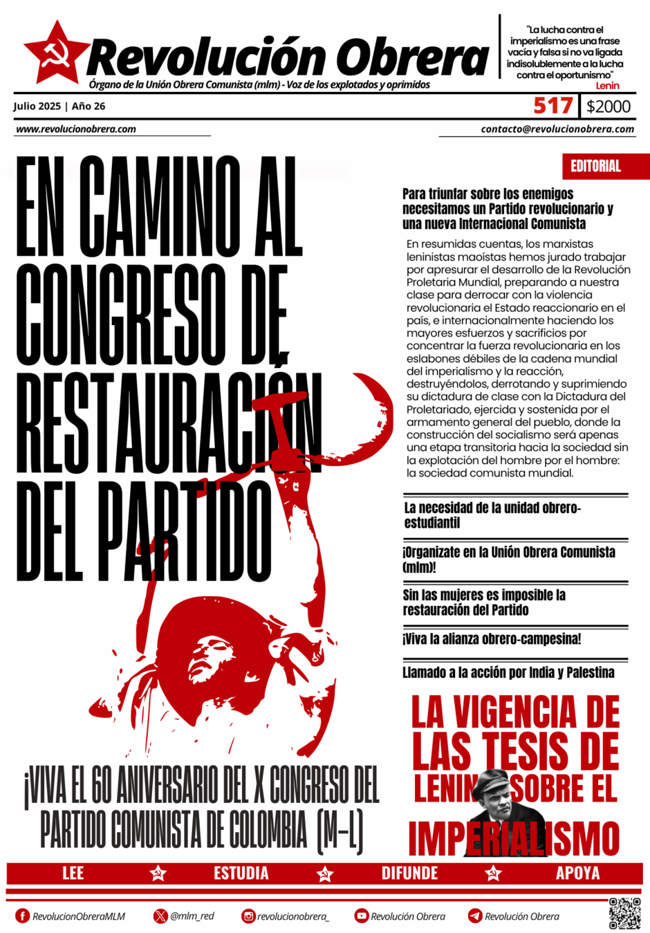 Revolucción Obrera número 517 3