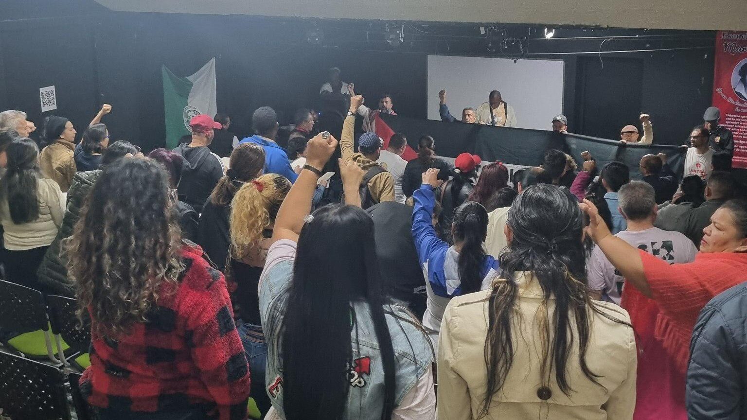 Curso Nacional por la reestructuración del movimiento sindical en Bogotá 12