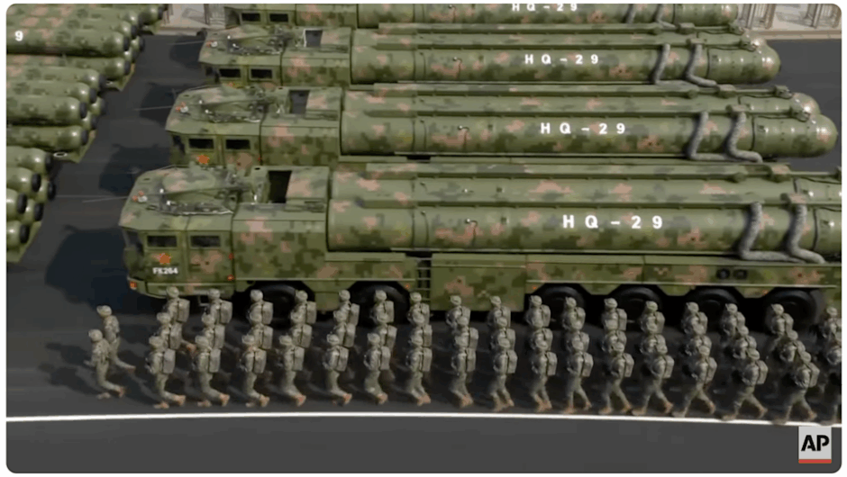 El desfile militar de China demuestra que están listos para la guerra 4