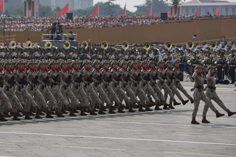 El desfile militar de China demuestra que están listos para la guerra 8