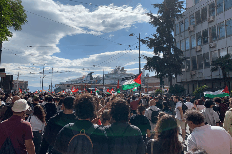 Huelga general por Gaza en Italia (Informe) 11