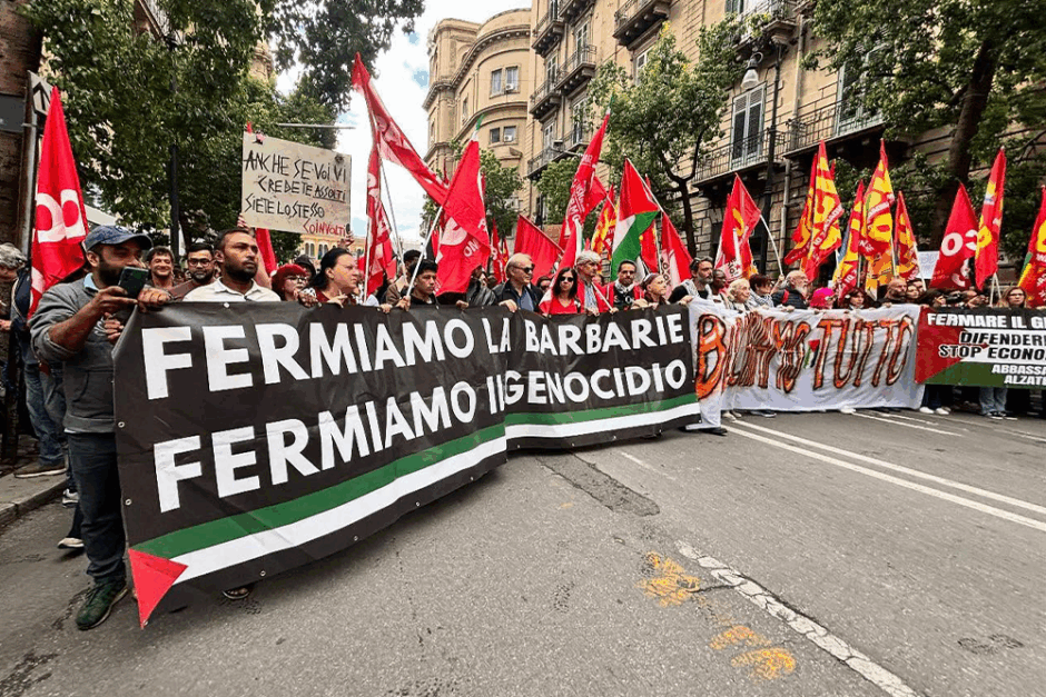 Huelga general por Gaza en Italia (Informe) 9