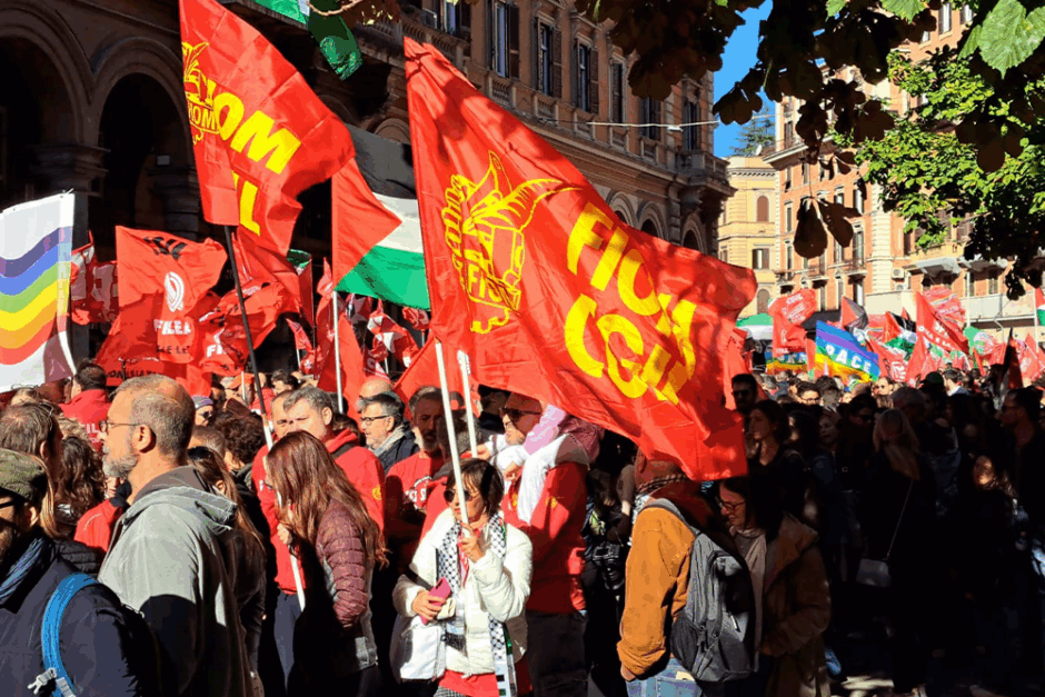 Huelga general por Gaza en Italia (Informe) 10