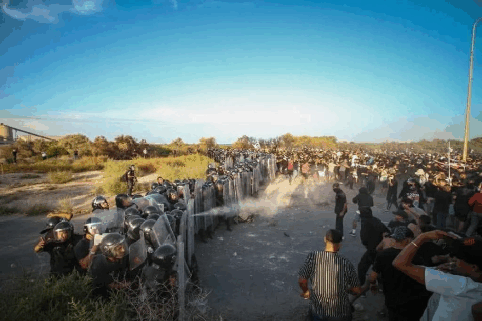 Las históricas manifestaciones en Gabès preocupan al régimen antipopular y proimperialista de Saied 2