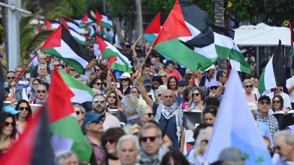 Las masas se levantan contra el imperialismo y en solidaridad con Palestina 1