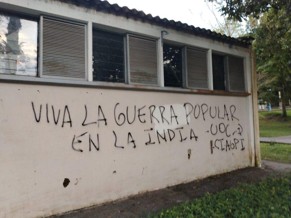 Informe de las acciones en Colombia contra la operación Kagaar en la India 2