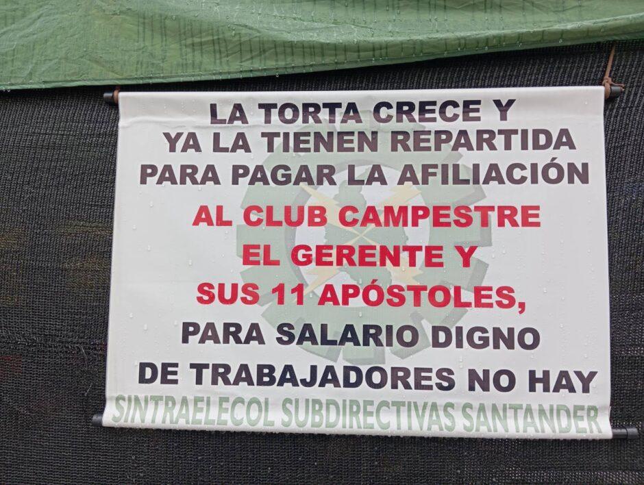 Informe sobre la huelga de Sintraelecol Bucaramanga 4