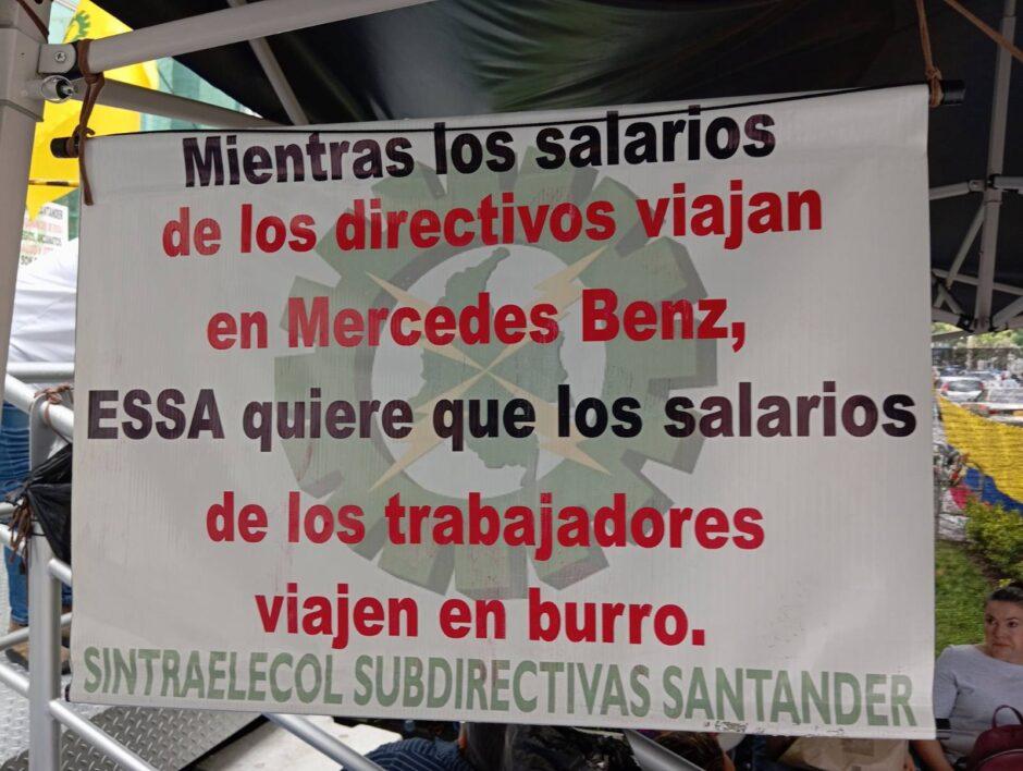 Informe sobre la huelga de Sintraelecol Bucaramanga 5