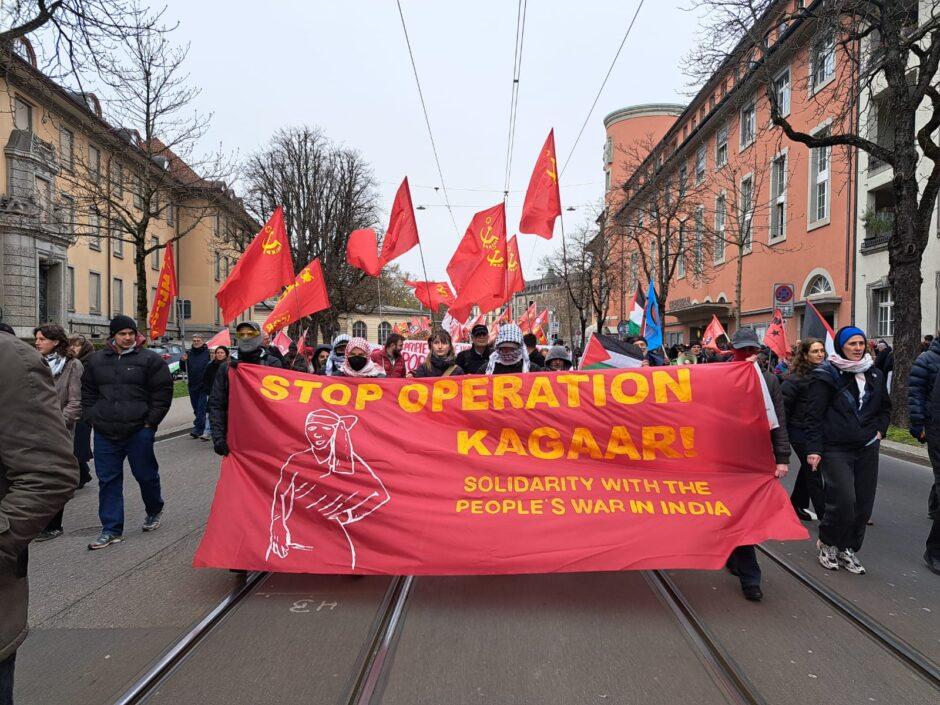 Imágenes del Día Internacional de Acción contra la Operación Kagaar en Zúrich, 28 de marzo 1