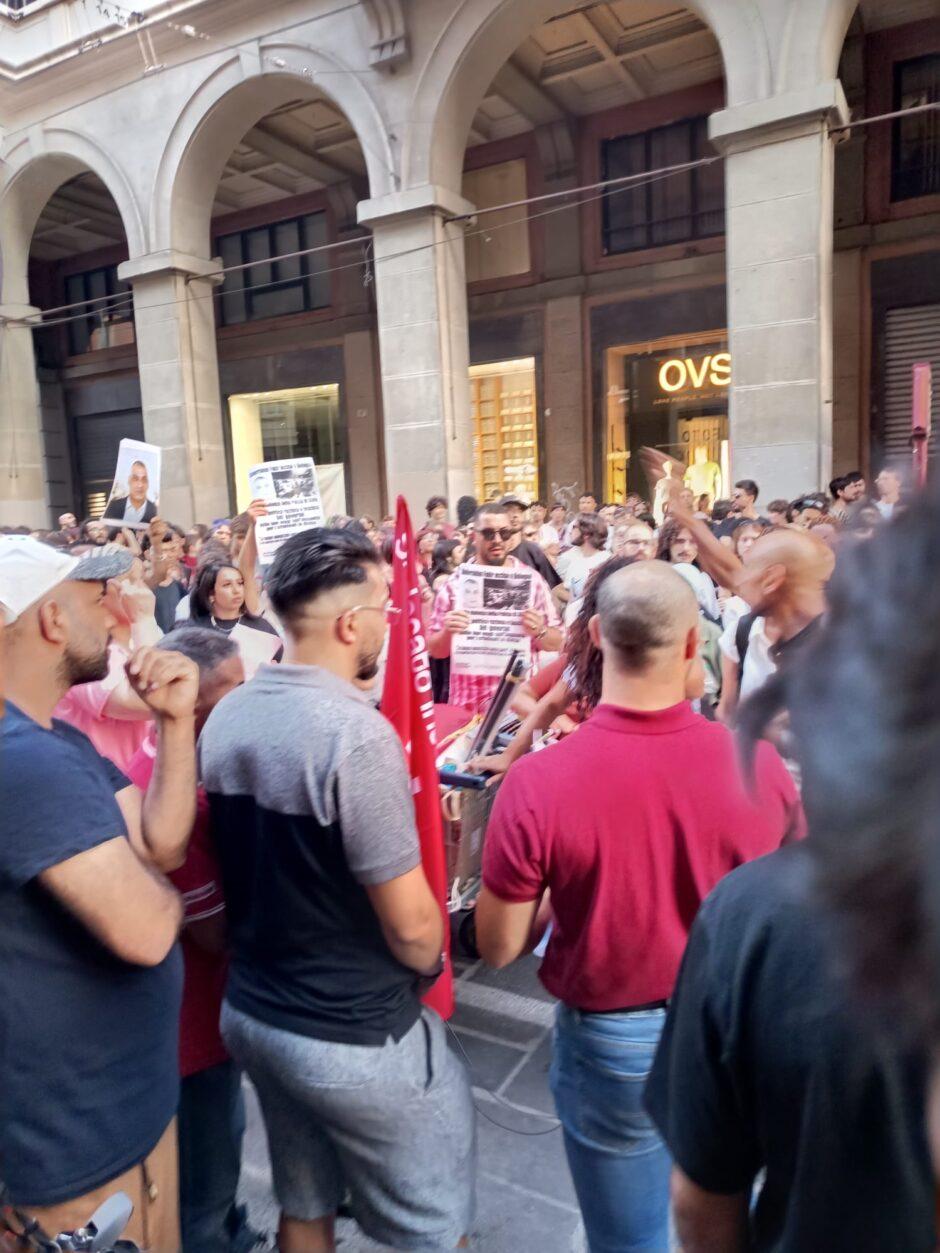 Bologna: con una multitudinaria y decidida manifestación, exige justicia para Abderrahim Fakir 11